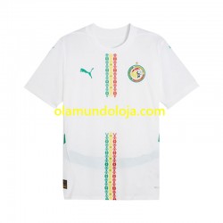 Camisola Senegal Homem Equipamento Primeiro 2025 Manga Curta